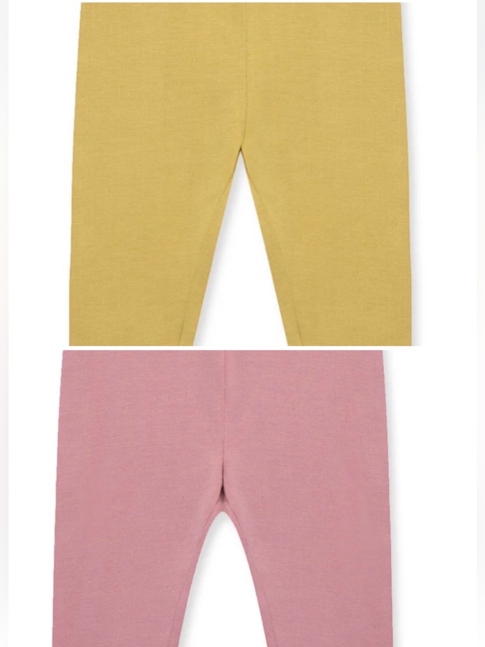 Milkbarn Active Leggins TWO PAIRS Amber and Plum 18-24 months